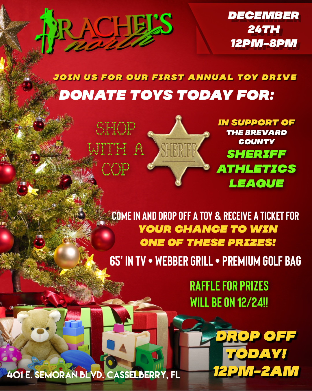 1st Annual Toy Drive Raffle