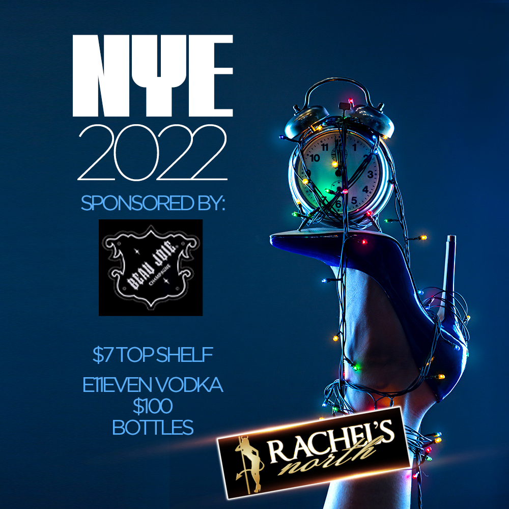 Rachel's North Mens Club and Steakhouse - NYE 2022